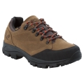 Jack Wolfskin Hiking Shoes Rebellion Texapore Low (Trekking, Nubuck leather, waterproof) phantom brown Men